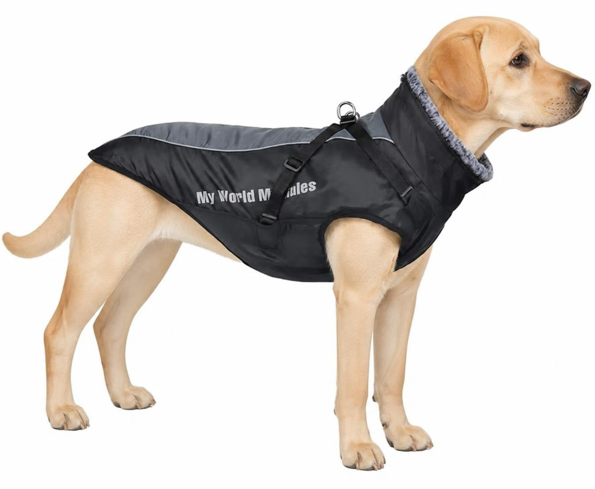 Manteau d'hiver Polaire avec Harnais intégré