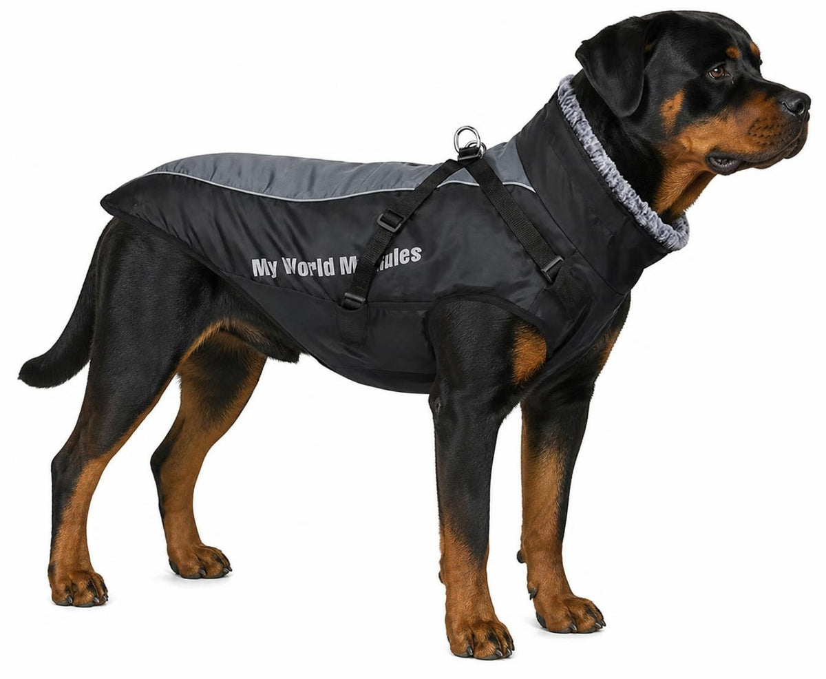 Manteau d'hiver Polaire avec Harnais intégré